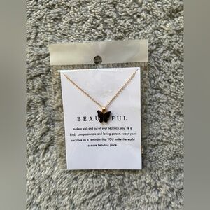 Butterfly necklace